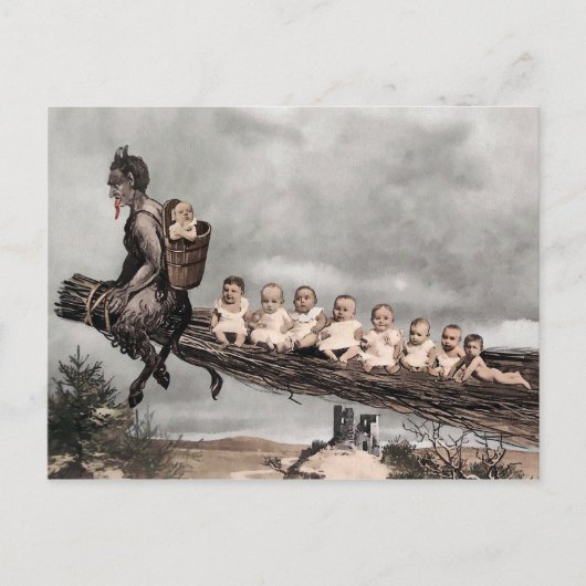 ヴィンテージクランパスハガキ ポストカード (正面)