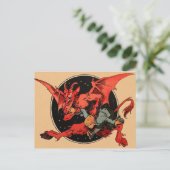 ヴィンテージクランパスハガキ ポストカード (スタンド正面)