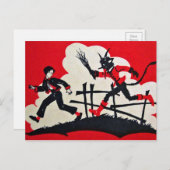 ヴィンテージクランパスハガキ ポストカード (正面/裏面)