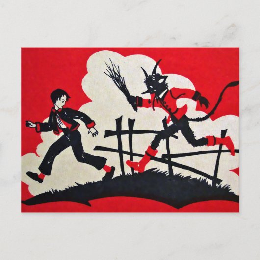 ヴィンテージクランパスハガキ ポストカード (正面)