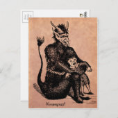 ヴィンテージクランパスハガキ ポストカード (正面/裏面)