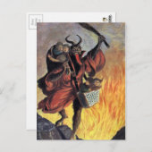 ヴィンテージクランパスハガキ ポストカード (正面/裏面)