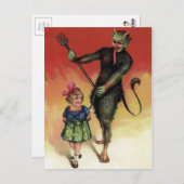 ヴィンテージクランプスウィズガール ポストカード (正面/裏面)