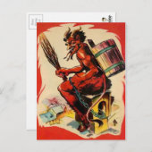 ヴィンテージクランプスデビル ポストカード (正面/裏面)