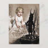 ヴィンテージクランプス玩具はがき ポストカード (正面)