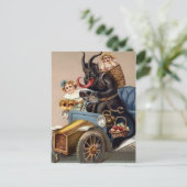 ヴィンテージクランプス駆動 ポストカード (スタンド正面)