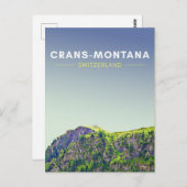 ヴィンテージクランモンタナスイストラベル ポストカード (正面/裏面)