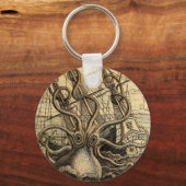 ヴィンテージクラーケンプリント キーホルダー (正面)