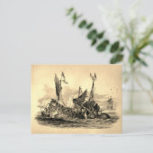 ヴィンテージクラーケン攻撃はがき ポストカード (スタンド正面)