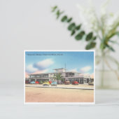 ヴィンテージクリアウォータービーチ、フロリダマリーナ ポストカード (スタンド正面)