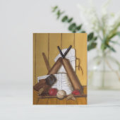 ヴィンテージクリケットの静止 ポストカード (スタンド正面)