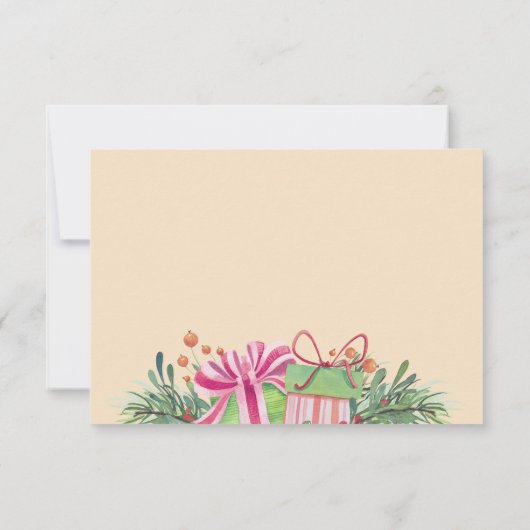 ヴィンテージクリスクリングルクッキーレシピクリスマス (裏面)