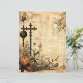 ヴィンテージクリスチャンエフェラスクラップブック紙 (スタンド正面)