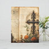 ヴィンテージクリスチャンエフェラスクラップブック紙 (スタンド正面)