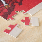 ヴィンテージクリスティアーニ・ブラザーズ・サーカス・ポスター ジグソーパズル (側面)