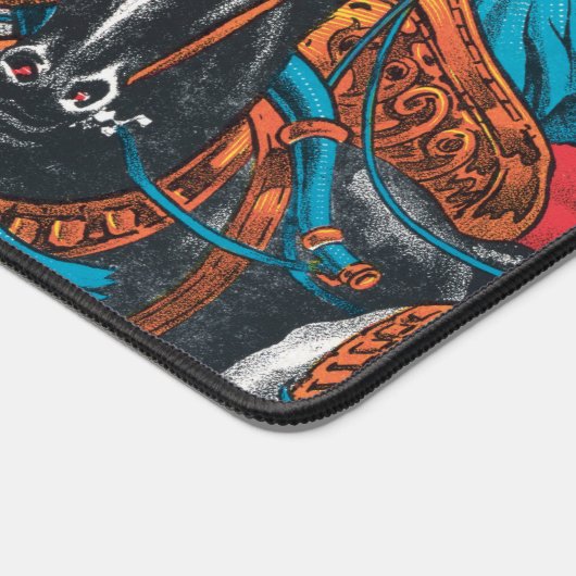 ヴィンテージクリスティアーニ・ブラザーズ・サーカス・ポスター デスクマット (コーナー)