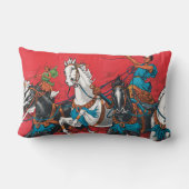 ヴィンテージクリスティアーニ・ブラザーズ・サーカス・ポスター ランバークッション (裏面)