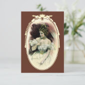 ヴィンテージクリスティガール、アンティークブライダルポートレート (スタンド正面)