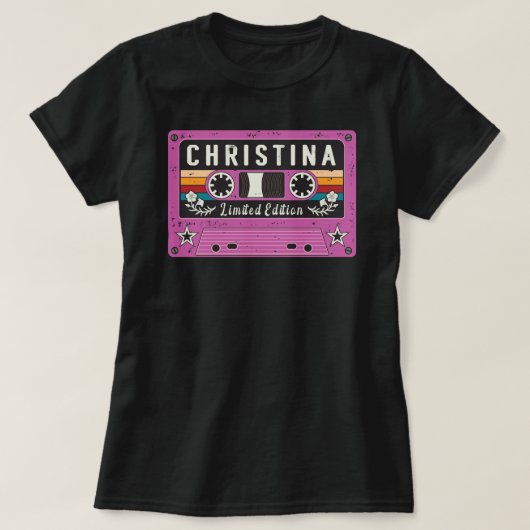 ヴィンテージクリスティーナ名Tシャツ Tシャツ (デザイン正面)