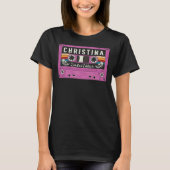 ヴィンテージクリスティーナ名Tシャツ Tシャツ (正面)