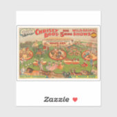 ヴィンテージクリストブラザーズ野獣サーカスのポスター シール (シート)