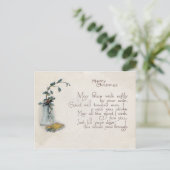 ヴィンテージクリスマカード ポストカード (スタンド正面)