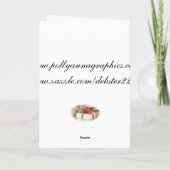 ヴィンテージクリスマスかわいこちゃん シーズンカード (裏面)