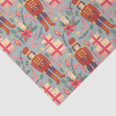 ヴィンテージクリスマスくるみ割り器とギフト 薄葉紙 (詳細)