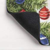 ヴィンテージクリスマスこんにちは！サンタすてきクロース マウスパッド (コーナー)