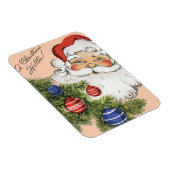 ヴィンテージクリスマスこんにちは！サンタすてきクロース マグネット (右側)