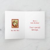 ヴィンテージクリスマスすてき～サンタカード シーズンカード (内部)