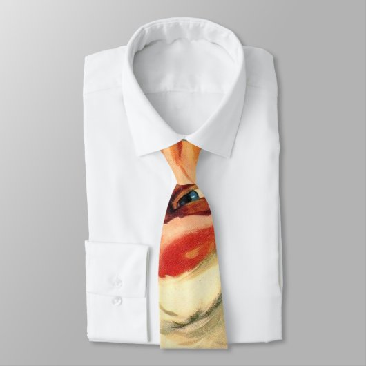 ヴィンテージクリスマスすてき、レトロ50のサンタクロース ネクタイ (タイ)