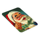 ヴィンテージクリスマスすてき、レトロ50のサンタクロース マグネット (右側)