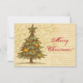 ヴィンテージクリスマスになる 招待状