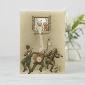 ヴィンテージクリスマスのお湯 シーズンカード (スタンド正面)