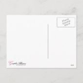 ヴィンテージクリスマスの子ども シーズンポストカード (裏面)