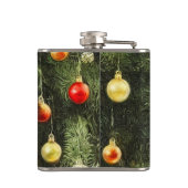 ヴィンテージクリスマスの子猫 フラスク (裏面)