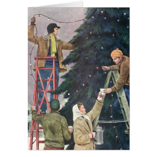 ヴィンテージクリスマスの感謝 (正面)