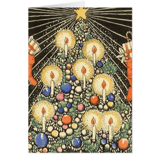 ヴィンテージクリスマスの感謝 (正面)
