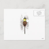 ヴィンテージクリスマスの町はがき シーズンポストカード (裏面)