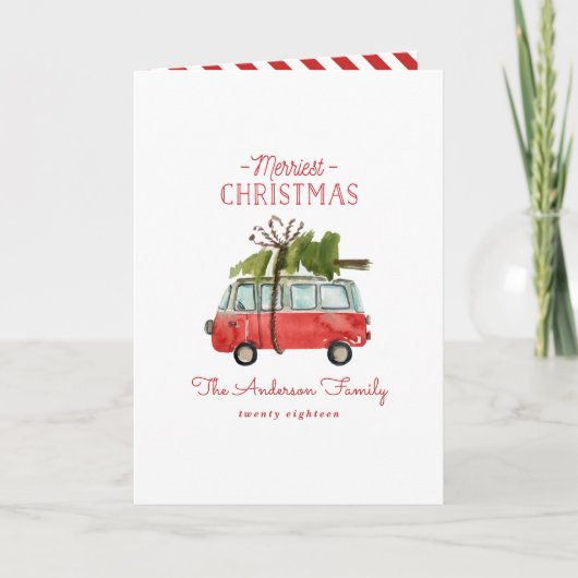 ヴィンテージクリスマスの素朴な納屋 カード (正面)