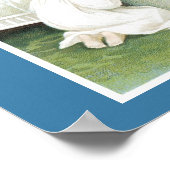 ヴィンテージクリスマスの願い ポスター (角)