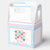 ヴィンテージクリスマスアドベントカレンダーの個人用設定 フェイバーボックス (オープン)