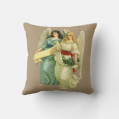 ヴィンテージクリスマスアンゲリッビクトリアンク天使 クッション (裏面)