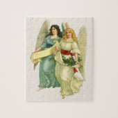 ヴィンテージクリスマスアンゲリッビクトリアンク天使 ジグソーパズル (縦)