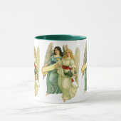 ヴィンテージクリスマスアンゲリッビクトリアンク天使 マグカップ (中央)
