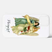 ヴィンテージクリスマスアンゲリッビクトリアンク天使 Case-Mate iPhoneケース (裏面 (横))