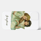 ヴィンテージクリスマスアンジェルスビクトリアン音楽ヴァイオリン Case-Mate iPhoneケース (裏面 (横))