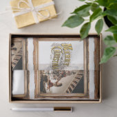 ヴィンテージクリスマスアンティークフレームファミリーフォト 薄葉紙 (ギフト)