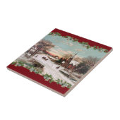 ヴィンテージクリスマスイブタイル タイル (側面)